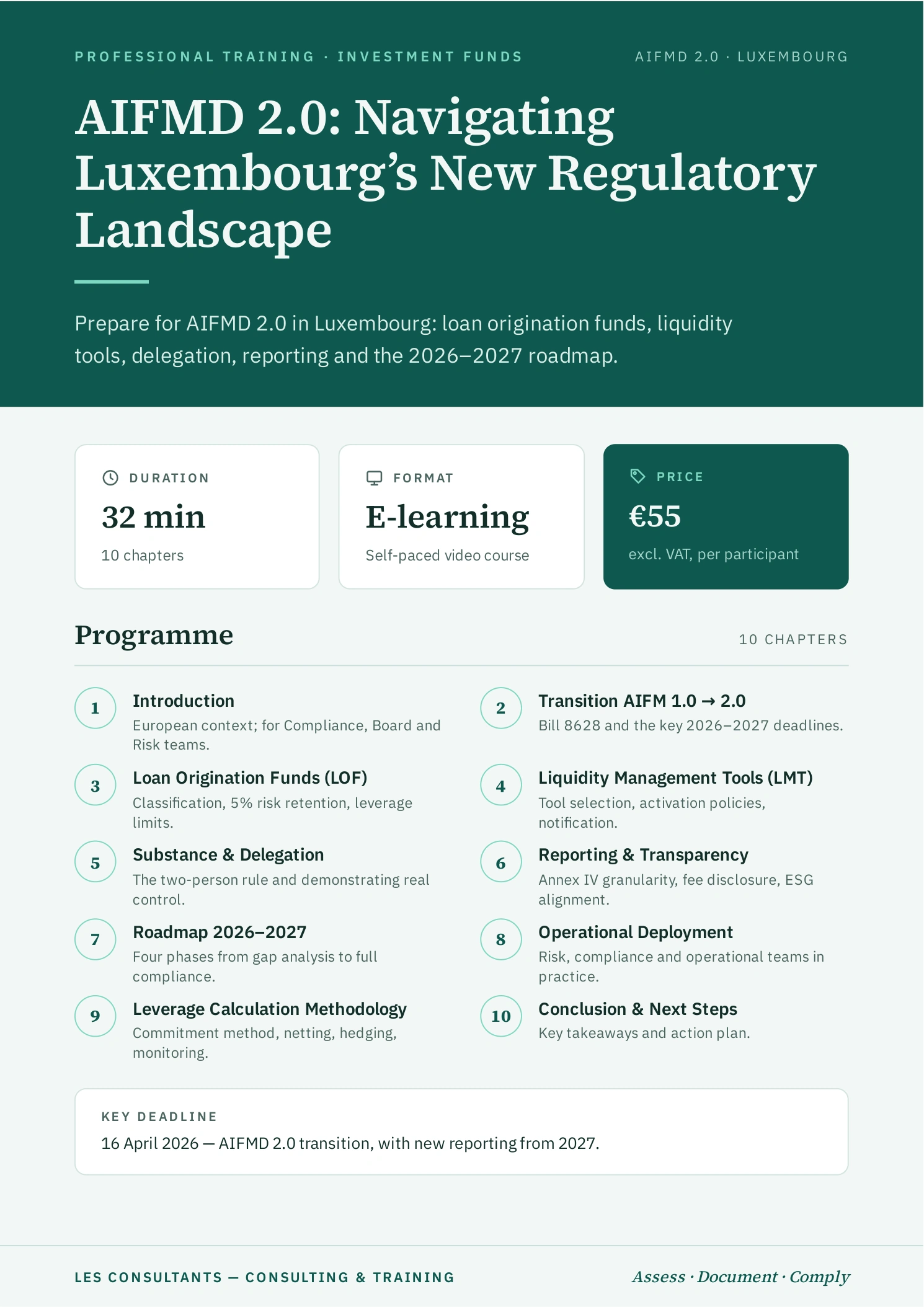 AIFMD 2.0: Navigating Luxembourg&rsquo;s New Regulatory Landscape